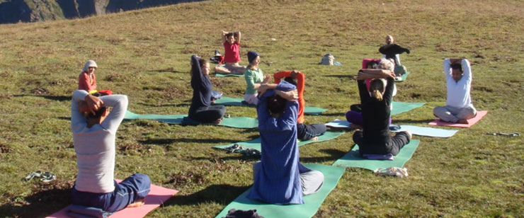 15 days Yoga Retreats in himalayas