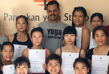 weekend yoga retreat
